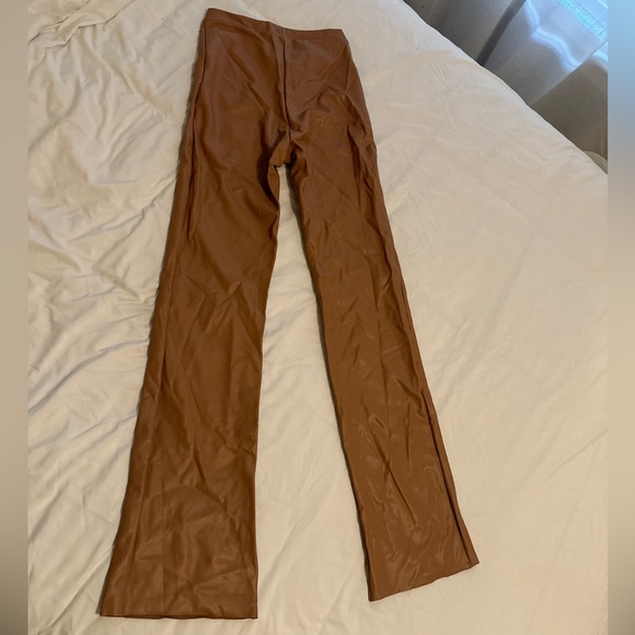SKIMS Faux Leather Pants - Picture 2 of 12